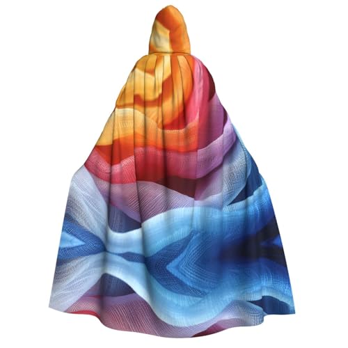 Xvfloreg Kapuzenumhang aus weichem Stoff, High-Definition-Druck, neutraler Kapuzenumhang, Rollenspiel-Kostüm von XVFLOREG