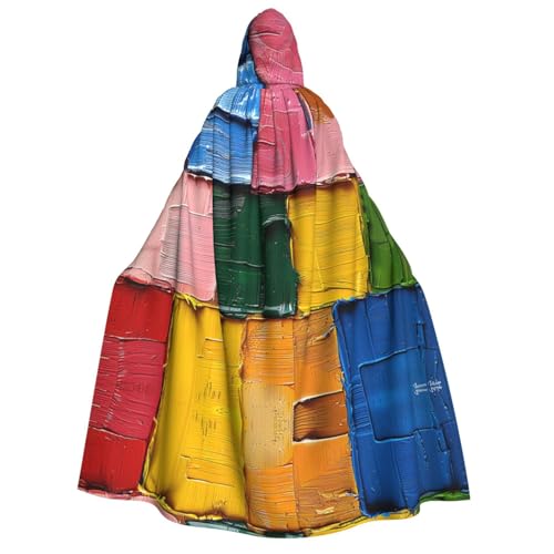 Xvfloreg Ölgemälde Patch Kapuzenumhang High-Definition gedruckt Neutral Kapuzenumhang Rollenspiel Kostüm Xvfloreg Ölgemälde Patch Kapuzenumhang High-Definition gedruckt Neutral Kapuzenumhang Rollenspiel Kostüm von XVFLOREG