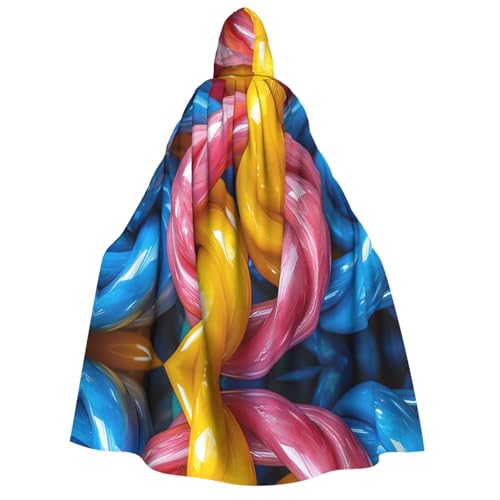 Xvfloreg Spiral Candy Kapuzenumhang High-Definition Gedruckt Neutral Kapuzenumhang Rollenspiel Kostüm Xvfloreg Spiral Candy Kapuzenumhang High-Definition Gedruckt Neutral Kapuzenumhang Rollenspiel Kostüm von XVFLOREG