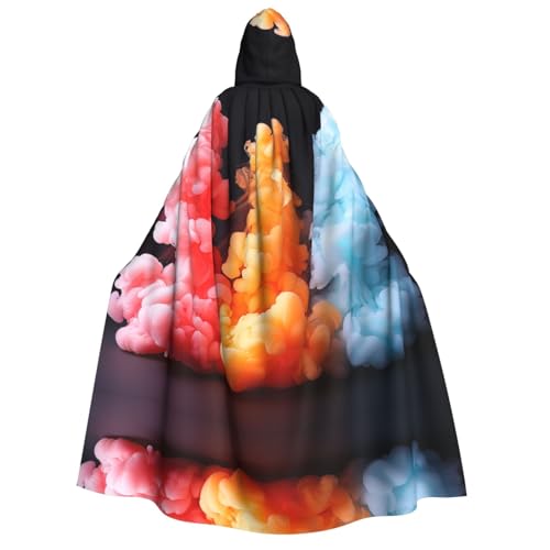 Xvfloreg Tricolor Smoke Kapuzenumhang High-Definition Gedruckt Neutral Kapuzenumhang Rollenspiel Kostüm Xvfloreg Tricolor Smoke Kapuzenumhang High-Definition Gedruckt Neutral Kapuzenumhang Rollenspiel Kostüm von XVFLOREG