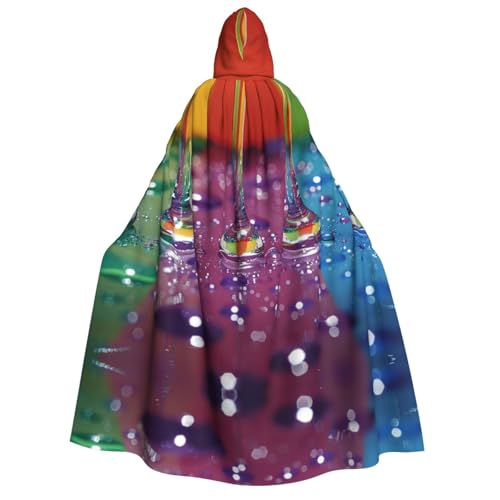 Xvfloreg Wassertropfen-Kapuzenumhang, High-Definition-bedruckter neutraler Kapuzenumhang, Rollenspiel-Kostüm Xvfloreg Wassertropfen-Kapuzenumhang, High-Definition-bedruckter neutraler Kapuzenumhang, Rollenspiel-Kostüm von XVFLOREG
