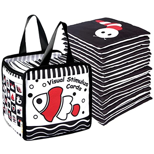 Baby High-Contrast-Karte Neugeborene Gehirnentwicklung Spielzeug 0-3 Monate alte Säuglingsanbieter Lernaktivität Spielzeugstil 1 Baby High-Contrast-Karte Neugeborene Gehirnentwicklung Spielzeug 0-3 Monate alte Säuglingsanbieter Lernaktivität Spielzeugstil 1 von XVHOAB