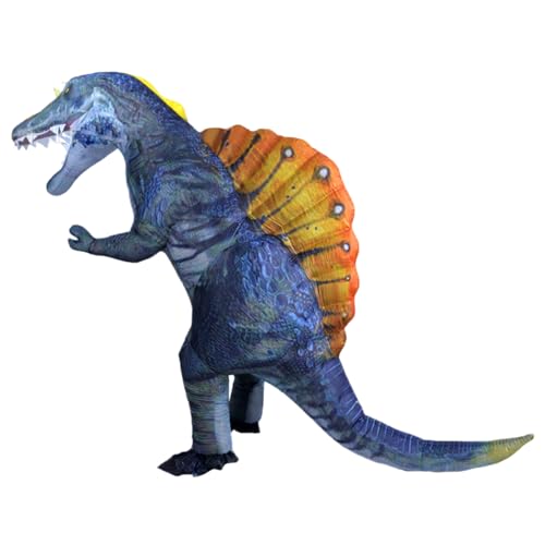 XVHOAB 1pc Dinosaurierkostüm Spinosaurus aufblasbares Dinosaurierkostüm lustige Halloween -Kostüme für das Halloween -Cosplay der Party, Erwachsene, Erwachsene XVHOAB 1pc Dinosaurierkostüm Spinosaurus aufblasbares Dinosaurierkostüm lustige Halloween -Kostüme für das Halloween -Cosplay der Party, Erwachsene, Erwachsene von XVHOAB