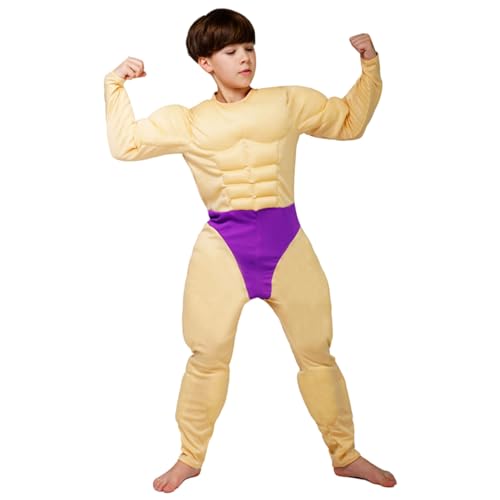 XVHOAB 1pc Muskelanzug Kostüm, lustige Rollenspiele Muskelanzug, Cosplay -Jumpsuit für Erwachsene für Halloween, Karneval und Party, Cosplay -Requisiten, 180 cm XVHOAB 1pc Muskelanzug Kostüm, lustige Rollenspiele Muskelanzug, Cosplay -Jumpsuit für Erwachsene für Halloween, Karneval und Party, Cosplay -Requisiten, 180 cm von XVHOAB