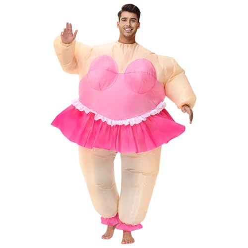 XVHOAB 1pc aufblasbare Kostüm für Erwachsene lustige Blow -Up -Kostüm aufblasbare Fett Ballerina Anzüge Halloween XVHOAB 1pc aufblasbare Kostüm für Erwachsene lustige Blow -Up -Kostüm aufblasbare Fett Ballerina Anzüge Halloween von XVHOAB