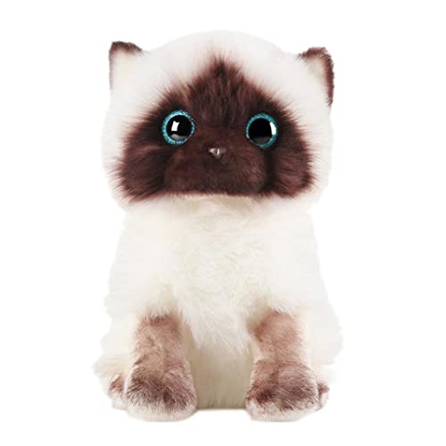 XVHOAB Cat Plüschspielzeug Simulation Katzenpuppen Ornamente Weichgefüllte Tierspielzeug für Kinder Geschenk von XVHOAB