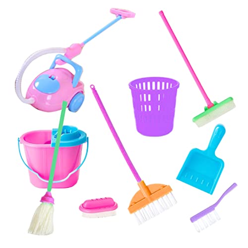 XVHOAB Dollhouse -Reinigungswerkzeuge Miniatur -Mop -Staubpanen -Eimer -Bürstenhauszubehör 9PCS XVHOAB Dollhouse -Reinigungswerkzeuge Miniatur -Mop -Staubpanen -Eimer -Bürstenhauszubehör 9PCS von XVHOAB