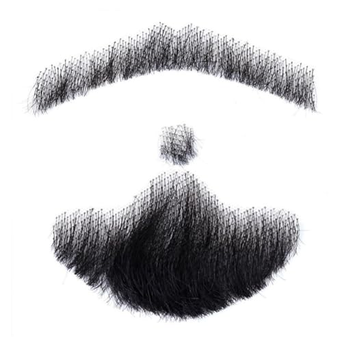 XVHOAB Gefälschte Männer Bart Real Hair Schnurrbart Bart Leben wie Schnurrbart echter Haare gefälschter für Mann Make -up XVHOAB Gefälschte Männer Bart Real Hair Schnurrbart Bart Leben wie Schnurrbart echter Haare gefälschter für Mann Make -up von XVHOAB