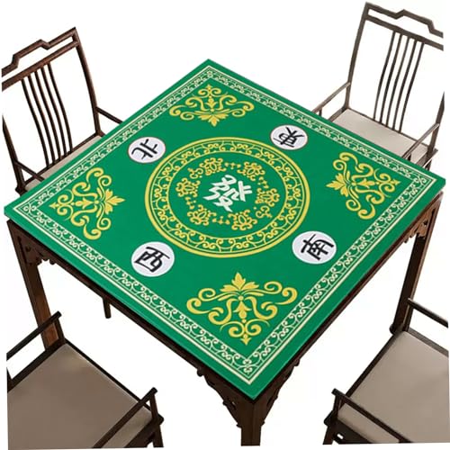 XVHOAB Mahjong Mat 27.6x27.6 Polyester Mahjong Table Matte mit klaren Drucken verblassen fade-Resistant für Tischkartenplattenfliesenspiele, Style 2 XVHOAB Mahjong Mat 27.6x27.6 Polyester Mahjong Table Matte mit klaren Drucken verblassen fade-Resistant für Tischkartenplattenfliesenspiele, Style 2 von XVHOAB