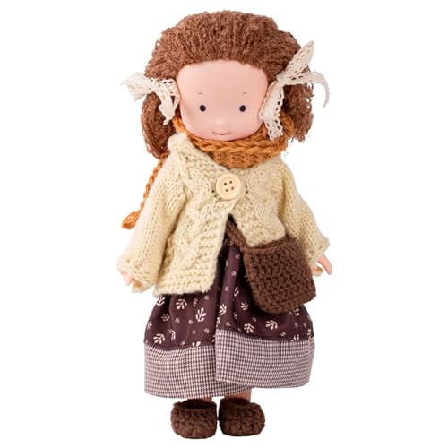 XVHOAB Stoffpuppe 9, 5 -Zoll weiche Cartoon -Stoffpuppen für Mädchen mit Strampleranzug kleine entzückende Babypuppen für Mädchen zum Weihnachtsgeburtstag, Style 1 XVHOAB Stoffpuppe 9, 5 -Zoll weiche Cartoon -Stoffpuppen für Mädchen mit Strampleranzug kleine entzückende Babypuppen für Mädchen zum Weihnachtsgeburtstag, Style 1 von XVHOAB