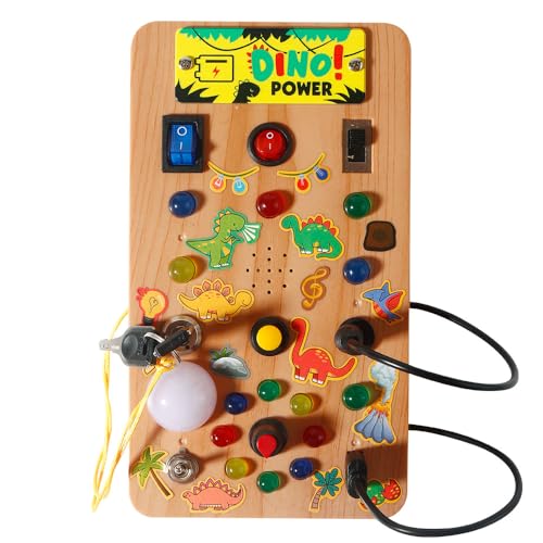 XWGKLN Busy Board Montessori Spielzeug ab 4 Jahre Kleinkinder, Activity Board Motorikspielzeug, Geschenk Junge Mädchen, Baby Lernspielzeug Grundkenntnisse, Motorikbrett für Reise Auto Flugzeug XWGKLN Busy Board Montessori Spielzeug ab 4 Jahre Kleinkinder, Activity Board Motorikspielzeug, Geschenk Junge Mädchen, Baby Lernspielzeug Grundkenntnisse, Motorikbrett für Reise Auto Flugzeug von XWGKLN
