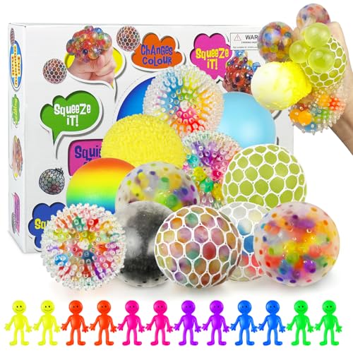 XWGKLN Mini Stress Bälle Spielzeug, 24 Stück Stress Relief Bälle Geschenk, Erwachsene Stress Bälle, weiche Stress Relief Bälle, Stress Relief Bälle, Squeeze Bälle, Kinder Geburtstag Geschenke XWGKLN Mini Stress Bälle Spielzeug, 24 Stück Stress Relief Bälle Geschenk, Erwachsene Stress Bälle, weiche Stress Relief Bälle, Stress Relief Bälle, Squeeze Bälle, Kinder Geburtstag Geschenke von XWGKLN