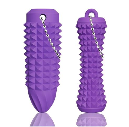 Pain Fidget Toys Set 4pcs, Spiky Grippie Stim Keychain aus Silikon sensorik Spielzeug Erwachsene Pocket mini Sensory Toys Anti Stress ADHS Spielzeug für Stressabbau und Fokus Pain Fidget Toys Set 4pcs, Spiky Grippie Stim Keychain aus Silikon sensorik Spielzeug Erwachsene Pocket mini Sensory Toys Anti Stress ADHS Spielzeug für Stressabbau und Fokus von XXHUO