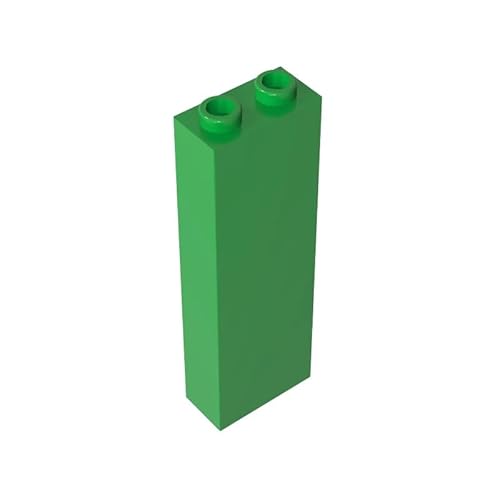 2454 Basic Bricks Brick 1x2x5 ohne Seitenstützen, 10 Stück, GDS-740, kompatibel mit Lego Bausteinen, Farbe:Apfelgrün 37 2454 Basic Bricks Brick 1x2x5 ohne Seitenstützen, 10 Stück, GDS-740, kompatibel mit Lego Bausteinen, Farbe:Apfelgrün 37 von XYEIUGO