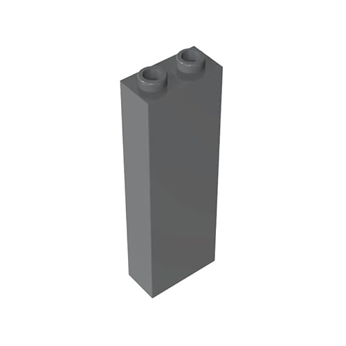 2454 Basic Bricks Brick 1x2x5 ohne Seitenstützen, 10 Stück, GDS-740, kompatibel mit Lego Bausteinen, Farbe:Dunkelgrau 199 2454 Basic Bricks Brick 1x2x5 ohne Seitenstützen, 10 Stück, GDS-740, kompatibel mit Lego Bausteinen, Farbe:Dunkelgrau 199 von XYEIUGO