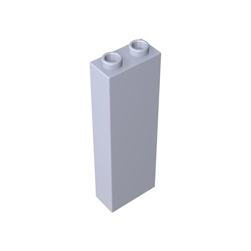 2454 Basic Bricks Brick 1x2x5 ohne Seitenstützen, 10 Stück, GDS-740, kompatibel mit Lego Bausteinen, Farbe:Graublau 0 2454 Basic Bricks Brick 1x2x5 ohne Seitenstützen, 10 Stück, GDS-740, kompatibel mit Lego Bausteinen, Farbe:Graublau 0 von XYEIUGO