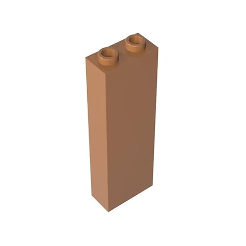 2454 Basic Bricks Brick 1x2x5 ohne Seitenstützen, 10 Stück, GDS-740, kompatibel mit Lego Bausteinen, Farbe:Hellbraun 312 2454 Basic Bricks Brick 1x2x5 ohne Seitenstützen, 10 Stück, GDS-740, kompatibel mit Lego Bausteinen, Farbe:Hellbraun 312 von XYEIUGO
