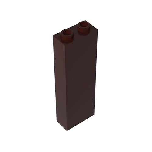 2454 Basic Bricks Brick 1x2x5 ohne Seitenstützen, 10 Stück, GDS-740, kompatibel mit Lego Bausteinen, Farbe:Kastanienbraun 308 2454 Basic Bricks Brick 1x2x5 ohne Seitenstützen, 10 Stück, GDS-740, kompatibel mit Lego Bausteinen, Farbe:Kastanienbraun 308 von XYEIUGO
