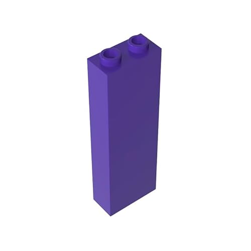 2454 Basic Bricks Brick 1x2x5 ohne Seitenstützen, 10 Stück, GDS-740, kompatibel mit Lego Bausteinen, Farbe:Lila 268 2454 Basic Bricks Brick 1x2x5 ohne Seitenstützen, 10 Stück, GDS-740, kompatibel mit Lego Bausteinen, Farbe:Lila 268 von XYEIUGO
