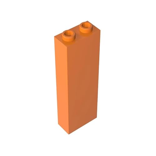 2454 Basic Bricks Brick 1x2x5 ohne Seitenstützen, 10 Stück, GDS-740, kompatibel mit Lego Bausteinen, Farbe:Orange 106 2454 Basic Bricks Brick 1x2x5 ohne Seitenstützen, 10 Stück, GDS-740, kompatibel mit Lego Bausteinen, Farbe:Orange 106 von XYEIUGO