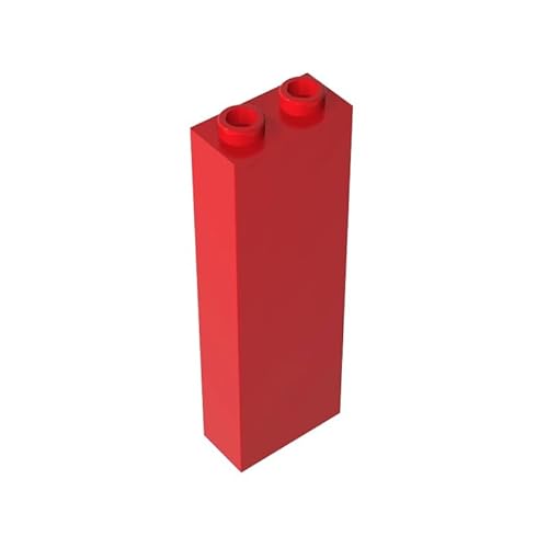 2454 Basic Bricks Brick 1x2x5 ohne Seitenstützen, 10 Stück, GDS-740, kompatibel mit Lego Bausteinen, Farbe:Rot 21 2454 Basic Bricks Brick 1x2x5 ohne Seitenstützen, 10 Stück, GDS-740, kompatibel mit Lego Bausteinen, Farbe:Rot 21 von XYEIUGO