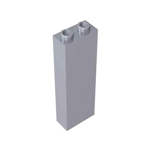 2454 Basic Bricks Brick 1x2x5 ohne Seitenstützen, 10 Stück, GDS-740, kompatibel mit Lego Bausteinen, Farbe:Silbergrau 315 2454 Basic Bricks Brick 1x2x5 ohne Seitenstützen, 10 Stück, GDS-740, kompatibel mit Lego Bausteinen, Farbe:Silbergrau 315 von XYEIUGO