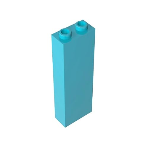 2454 Basic Bricks Brick 1x2x5 ohne Seitenstützen, 10 Stück, GDS-740, kompatibel mit Lego Bausteinen, Farbe:Smaragdgrün 322 2454 Basic Bricks Brick 1x2x5 ohne Seitenstützen, 10 Stück, GDS-740, kompatibel mit Lego Bausteinen, Farbe:Smaragdgrün 322 von XYEIUGO