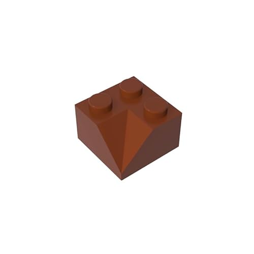 3046 Slope Brick 2x2 45° schräg konkave Dachziegel, 50 Stück, GDS-721, kompatibel mit Lego-Bausteinen, Farbe:Braun 192 3046 Slope Brick 2x2 45° schräg konkave Dachziegel, 50 Stück, GDS-721, kompatibel mit Lego-Bausteinen, Farbe:Braun 192 von XYEIUGO