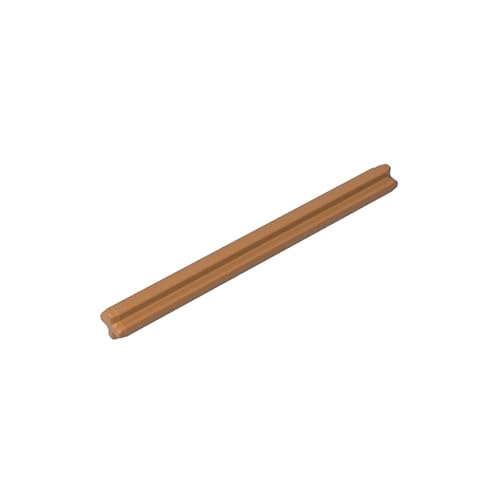 3706 Achsbolzenverbindung Technic-Achse 6, 50 Stück, GDS-576, kompatibel mit Lego-Steinen, Farbe:Hellbraun 312 von XYEIUGO