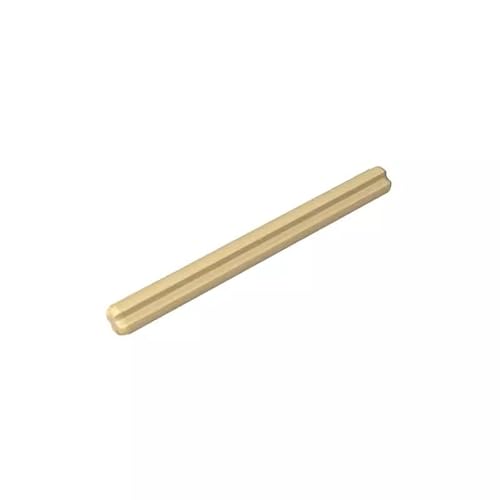 3706 Achsbolzenverbindung Technic-Achse 6, 50 Stück, GDS-576, kompatibel mit Lego-Steinen, Farbe:Hellbraun 5 von XYEIUGO
