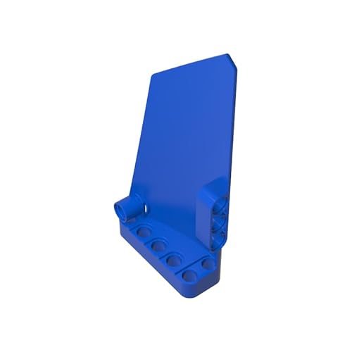 64682 Technik Dekoration Technic Panel Verkleidung #18 Groß Glatt, Seite B 10 Stück GDS-1023 Kompatibel mit Lego Bausteinen, Farbe:Blau 23 von XYEIUGO