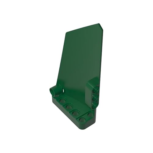 64682 Technik Dekoration Technic Panel Verkleidung #18 Groß Glatt, Seite B 10 Stück GDS-1023 Kompatibel mit Lego Bausteinen, Farbe:Dunkelgrün 141 von XYEIUGO