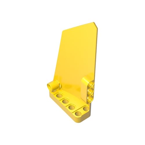 64682 Technik Dekoration Technic Panel Verkleidung #18 Groß Glatt, Seite B 10 Stück GDS-1023 Kompatibel mit Lego Bausteinen, Farbe:Gelb 24 von XYEIUGO