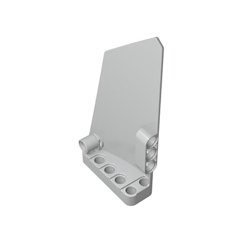 64682 Technik Dekoration Technic Panel Verkleidung #18 Groß Glatt, Seite B 10 Stück GDS-1023 Kompatibel mit Lego Bausteinen, Farbe:Hellgrau 194 von XYEIUGO