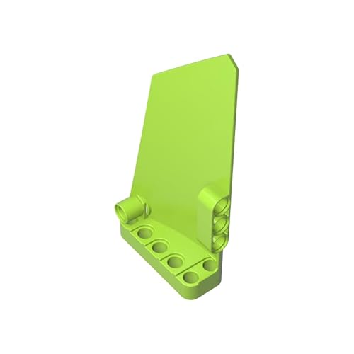 64682 Technik Dekoration Technic Panel Verkleidung #18 Groß Glatt, Seite B 10 Stück GDS-1023 Kompatibel mit Lego Bausteinen, Farbe:Limette 119 von XYEIUGO
