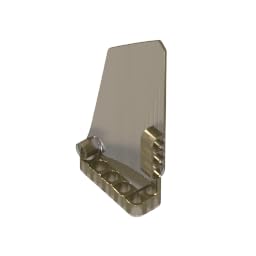 64682 Technik Dekoration Technic Panel Verkleidung #18 Groß Glatt, Seite B 10 Stück GDS-1023 Kompatibel mit Lego Bausteinen, Farbe:Trans Black 111 von XYEIUGO