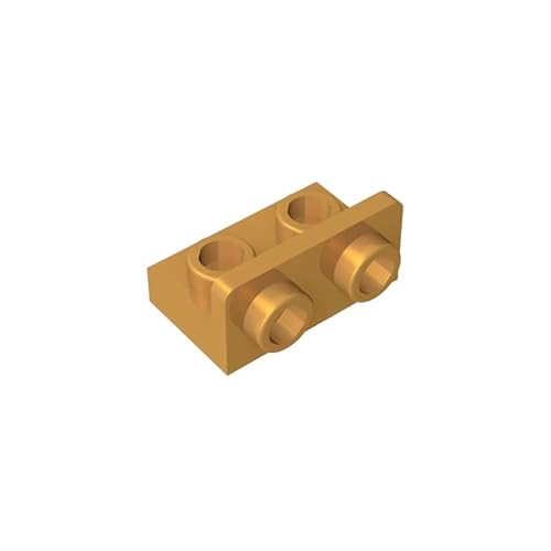 99780 Scharnierplattenhalterung, 1x2-1x2, umgekehrt, 50 Stück, GDS-643, kompatibel mit Lego Bausteinen, Farbe:Goldgelb 297 99780 Scharnierplattenhalterung, 1x2-1x2, umgekehrt, 50 Stück, GDS-643, kompatibel mit Lego Bausteinen, Farbe:Goldgelb 297 von XYEIUGO