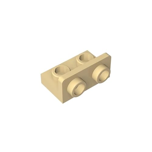 99780 Scharnierplattenhalterung, 1x2-1x2, umgekehrt, 50 Stück, GDS-643, kompatibel mit Lego Bausteinen, Farbe:Hellbraun 5 99780 Scharnierplattenhalterung, 1x2-1x2, umgekehrt, 50 Stück, GDS-643, kompatibel mit Lego Bausteinen, Farbe:Hellbraun 5 von XYEIUGO
