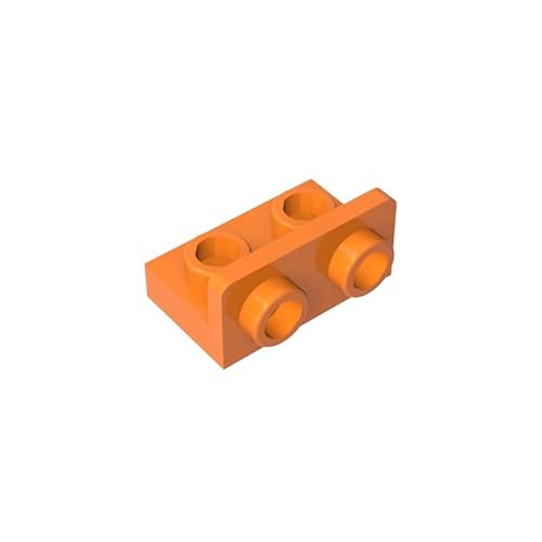 99780 Scharnierplattenhalterung, 1x2-1x2, umgekehrt, 50 Stück, GDS-643, kompatibel mit Lego Bausteinen, Farbe:Orange 106 99780 Scharnierplattenhalterung, 1x2-1x2, umgekehrt, 50 Stück, GDS-643, kompatibel mit Lego Bausteinen, Farbe:Orange 106 von XYEIUGO
