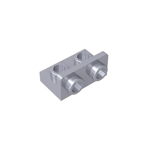 99780 Scharnierplattenhalterung, 1x2-1x2, umgekehrt, 50 Stück, GDS-643, kompatibel mit Lego Bausteinen, Farbe:Silbergrau 315 99780 Scharnierplattenhalterung, 1x2-1x2, umgekehrt, 50 Stück, GDS-643, kompatibel mit Lego Bausteinen, Farbe:Silbergrau 315 von XYEIUGO