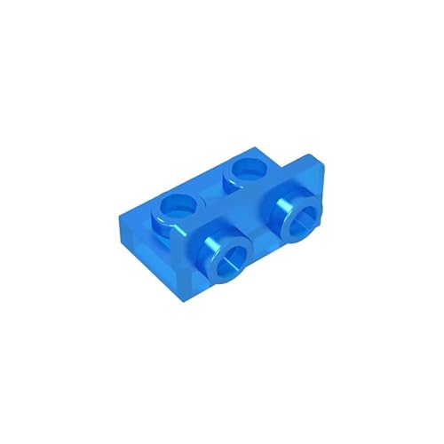 99780 Scharnierplattenhalterung, 1x2-1x2, umgekehrt, 50 Stück, GDS-643, kompatibel mit Lego Bausteinen, Farbe:Transparentes Blau 43 99780 Scharnierplattenhalterung, 1x2-1x2, umgekehrt, 50 Stück, GDS-643, kompatibel mit Lego Bausteinen, Farbe:Transparentes Blau 43 von XYEIUGO