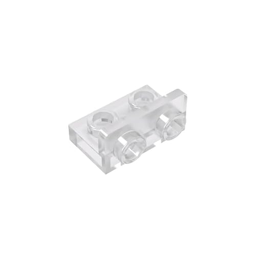99780 Scharnierplattenhalterung, 1x2-1x2, umgekehrt, 50 Stück, GDS-643, kompatibel mit Lego Bausteinen, Farbe:Volltransparent/Klar 40 99780 Scharnierplattenhalterung, 1x2-1x2, umgekehrt, 50 Stück, GDS-643, kompatibel mit Lego Bausteinen, Farbe:Volltransparent/Klar 40 von XYEIUGO