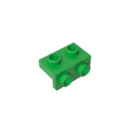 99781 Scharnierplattenhalterung, 1x2-1x2, 10 Stück, GDS-640, kompatibel mit Lego Bausteinen, Farbe:Apfelgrün 37 von XYEIUGO