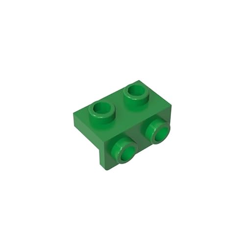 99781 Scharnierplattenhalterung, 1x2-1x2, 10 Stück, GDS-640, kompatibel mit Lego Bausteinen, Farbe:Grün 28 von XYEIUGO