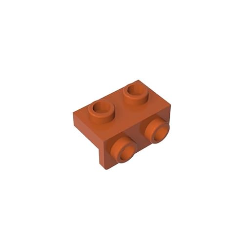 99781 Scharnierplattenhalterung, 1x2-1x2, 10 Stück, GDS-640, kompatibel mit Lego Bausteinen, Farbe:Kaffeebraun 38 von XYEIUGO