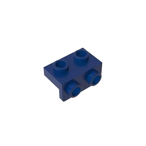99781 Scharnierplattenhalterung, 1x2-1x2, 10 Stück, GDS-640, kompatibel mit Lego Bausteinen, Farbe:Königsblau 140 von XYEIUGO