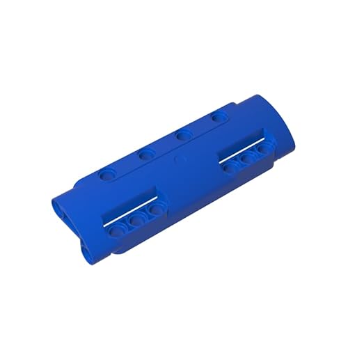 GDS-1012 Technisches Bauteil Kurvenförmig 11x3 mit 10 Stifflöchern durch die Oberfläche 10 Stück Kompatibel mit Lego Spielzeug 11954 Komponenten für große Steinmarken Farbe:Blau 23 von XYEIUGO
