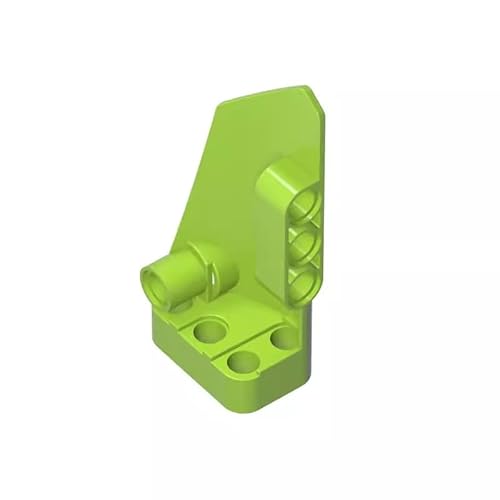 GDS-1016 Technic Verkleidung Nr. 4, klein, glatt, lang, Seite B, 10 Stück, kompatibel mit Lego 64391, DIY-Teilen und MOC-Komponenten für große Ziegelmarken, Farbe:Limette 119 von XYEIUGO