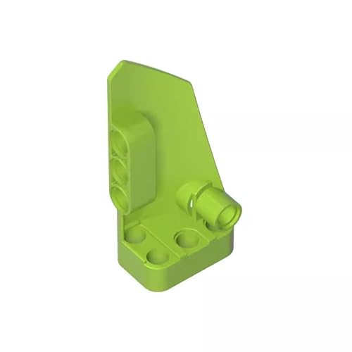 GDS-1017 Technic Verkleidung Nr. 3, klein, glatt, lang, Seite A, 10 Stück, kompatibel mit Lego 64683, DIY-Teilen und MOC-Komponenten für große Ziegelmarken, Farbe:Limette 119 von XYEIUGO