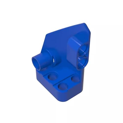 GDS-1018 Technic Verkleidung Nr. 2, klein, glatt, kurz, Seite B, 10 Stück, kompatibel mit Lego 87086, DIY-Teilen und MOC-Komponenten für große Ziegelmarken, Farbe:Blau 23 von XYEIUGO